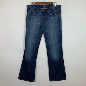 7 for all mankind bootcut rhinestone pocket 31